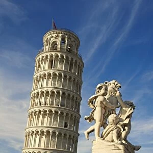 The Leaning Tower of Pisa, Pisa, Province of Pisa, Tuscany, Italy