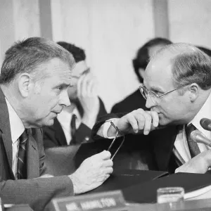 Lee Hamilton and Richard Cheney