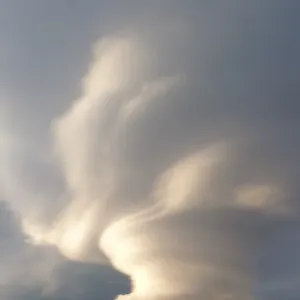 Lenticular Cloud Over Kluane Park Print