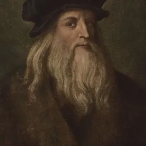 Leonardo da Vinci Print, circa 1500 Leonardo da Vinci Print, circa 1500