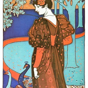 L'Estampe moderne: La Femme au paon L'Estampe moderne: La Femme au paon