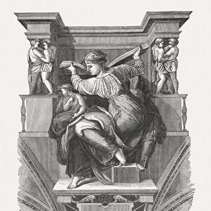 The Libyan Sibyl (Sistine Chapel, Vatican), published in 1878
