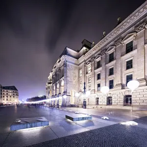 Brennweiteprojekt Licht leuchtet an der Mauer von Berlin