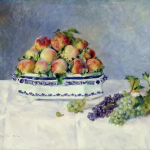 Still Life With Peaches And Grapes Still Life With Peaches And Grapes