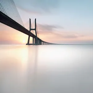 Vasco da Gama Bridge Print Vasco da Gama Bridge Print