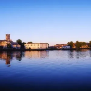 Limerick City Print - River Shannon Scene Limerick City Print - River Shannon Scene