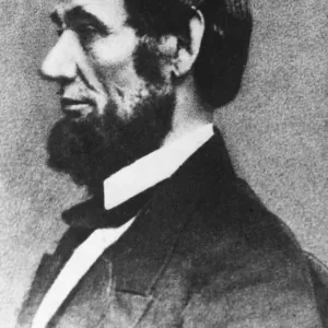 Lincoln in Profile 1864 Print Lincoln in Profile 1864 Print