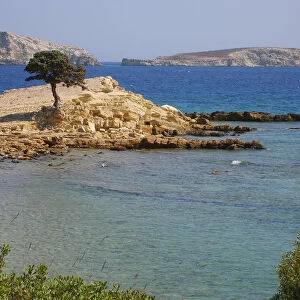 Lipsi, greece monodendri beach