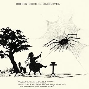 Little Miss Muffett sat on a tuffet, eating of curds and whay