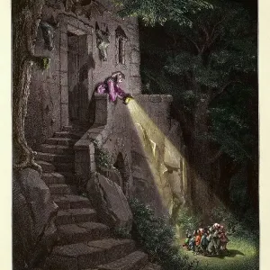 Little Thumb, the home of the Ogre, Perrault's Fairy Tales