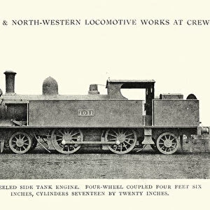 LNWR Eight wheeled side tank engine