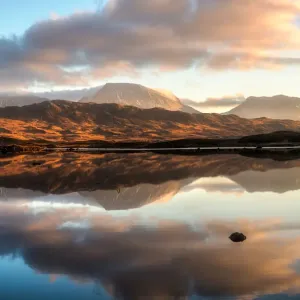 Lochan na h-Achlaise Panoramic Print