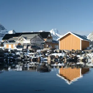 Lofoten Fjord Norway Lofoten Fjord Norway