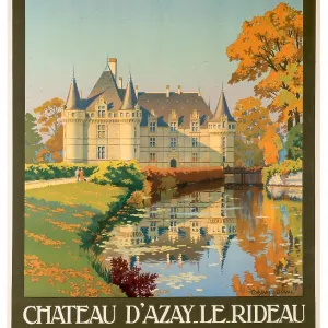 Loire Valley Chateau Poster Loire Valley Chateau Poster