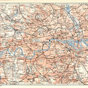 London City map 1895