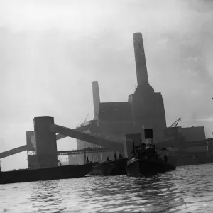 London Power at Battersea Print, 6th April 1933 London Power at Battersea Print, 6th April 1933