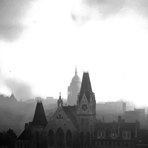 London Skyline Blitz 1940 Print London Skyline Blitz 1940 Print