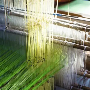 Loom, detail view, India Loom, detail view, India