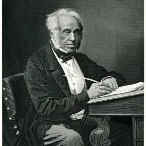 Lord Palmerston Engraving Print 1873