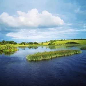 Lough Ballymagauran, Shannon Erne Waterway, Co Cavan, Ireland