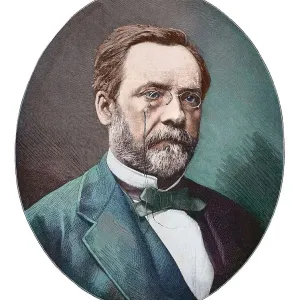 Louis Pasteur Portrait Print 1882 Louis Pasteur Portrait Print 1882