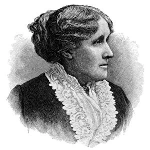 Famous Writers Fine Art Print Collection: Louisa May Alcott (1832-1888)