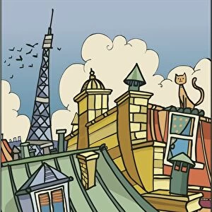 Love Paris roofs