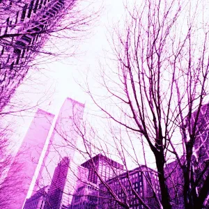 Infrared Print of New York City Skyscraper Infrared Print of New York City Skyscraper