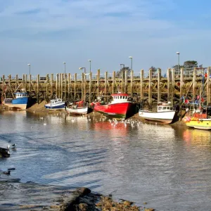 Low Tide Print at Rye Harbour Low Tide Print at Rye Harbour