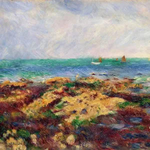 Low Tide at Yport, 1883. Artist: Pierre-Auguste Renoir Low Tide at Yport, 1883. Artist: Pierre-Auguste Renoir
