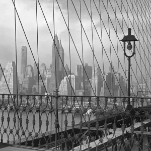Lower Manhattan from Brooklyn Bridge, BYC Lower Manhattan from Brooklyn Bridge, BYC