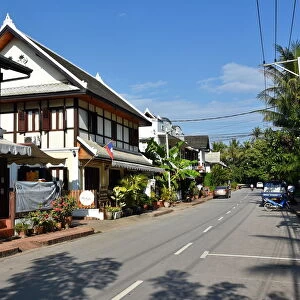 luang prabang street Laos