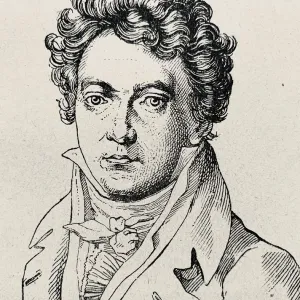 Ludwig van Beethoven, youth portrait Ludwig van Beethoven, youth portrait