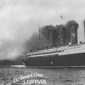 Hulton Archive Collection: RMS Lusitania