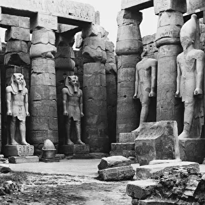 Luxor Temple Statues