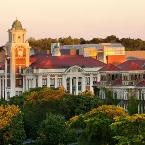 Lyman Hall Print, Main Campus of Syracuse University Lyman Hall Print, Main Campus of Syracuse University