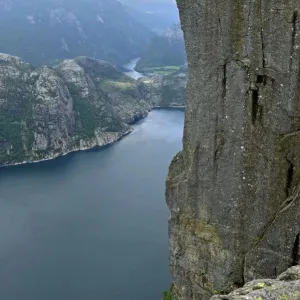 Lysefjord Print with Pulpit Rock Lysefjord Print with Pulpit Rock