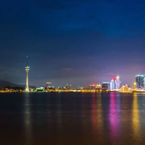 Macau in panoramic frame