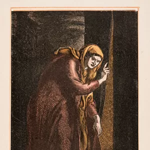 Macbeth by Shakespeare engraving 1870