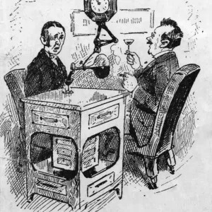 Mad Inventor Print circa 1900 Mad Inventor Print circa 1900