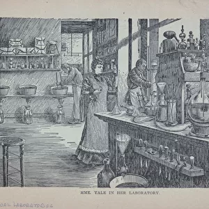 Madame Yale In Laboratory