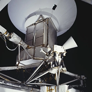 Magellan spacecraft in clean room