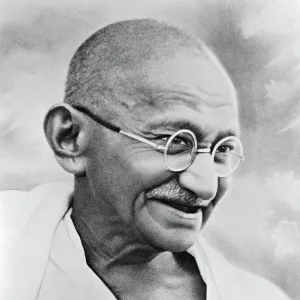 Moments of Influence: Historic Leaders in Focus Collection: Mahatma Gandhi