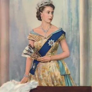 Her Majesty Queen Elizabeth II, c1953 Her Majesty Queen Elizabeth II, c1953
