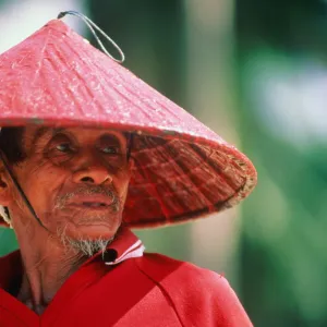 Malaysia, Kelantan, portrait of fisherman