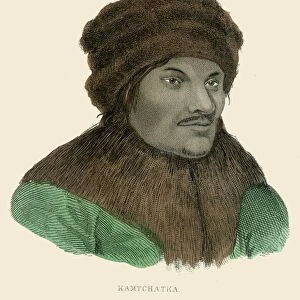 Man form Kamchatka illustration 1859