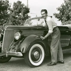 Vintage Ford Car Print