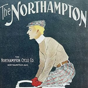 Man riding a Northampton bicycle