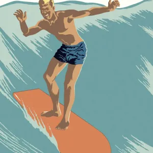 Man Surfing Man Surfing