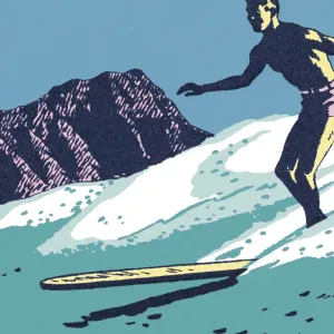Man Surfing Man Surfing